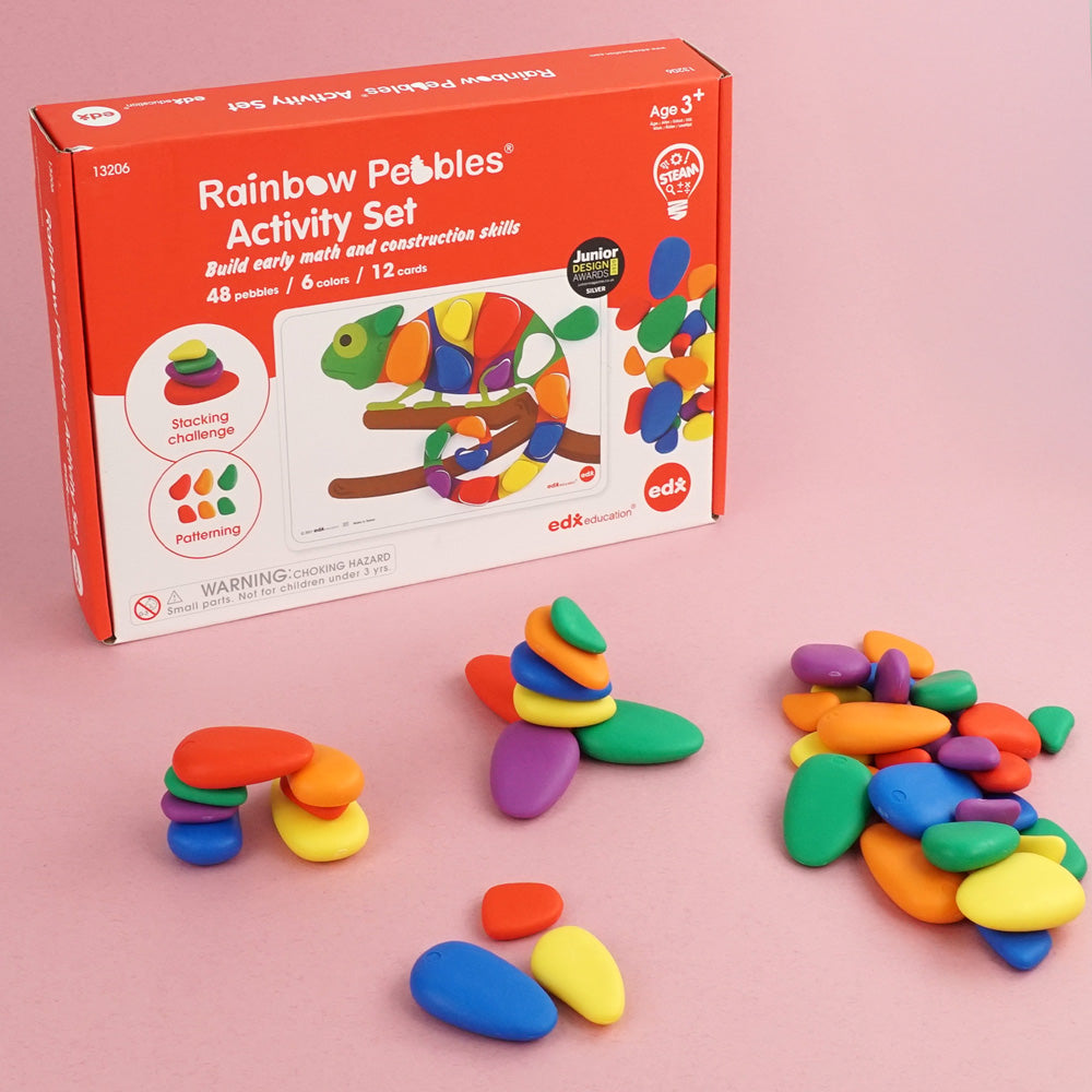 彩虹鵝卵石活動組 (13206) 贈 調皮搗蛋趣貼紙組