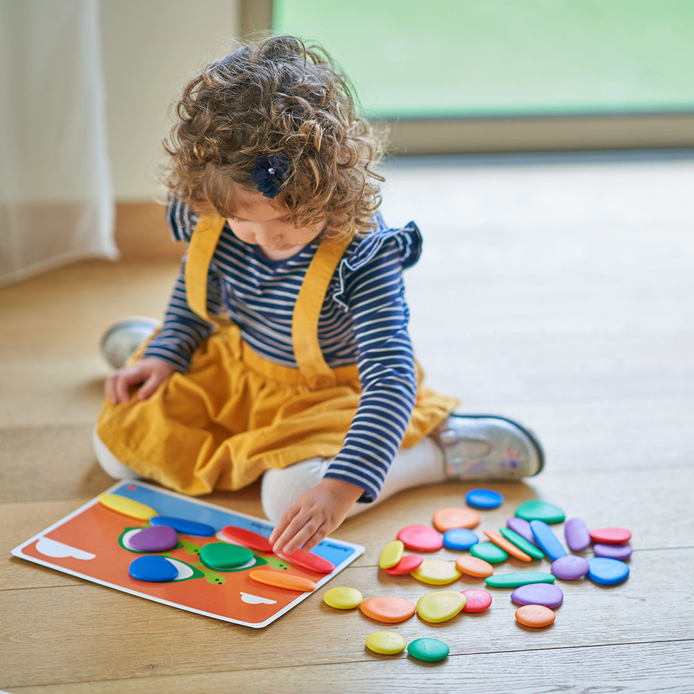 彩虹鵝卵石幼幼活動組 (13209) 贈 調皮搗蛋趣貼紙組