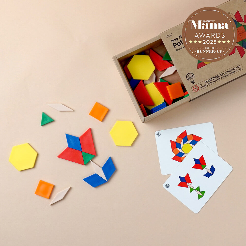 忙著玩-六形六色板 (22021)