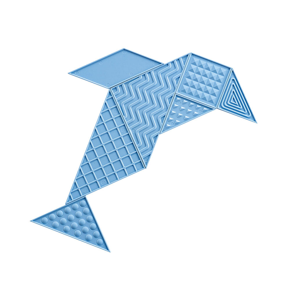 觸覺七巧板-綠材質 (23500)