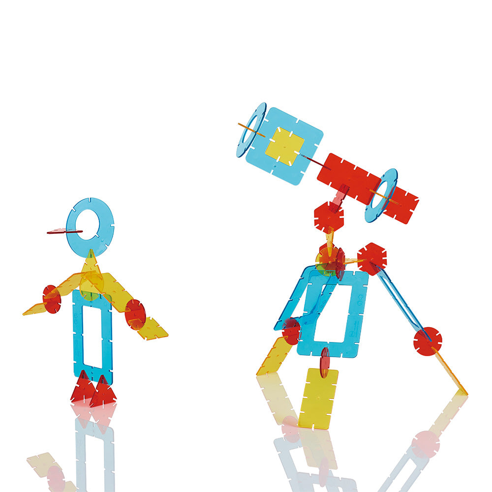 透明幾何雪花片 (50132C)