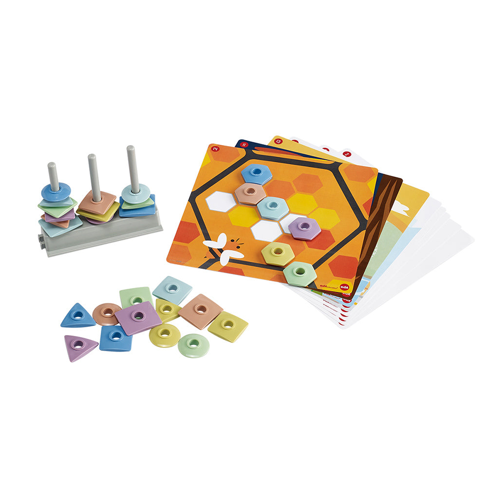 幾何放圈圈-綠材質 (40102)