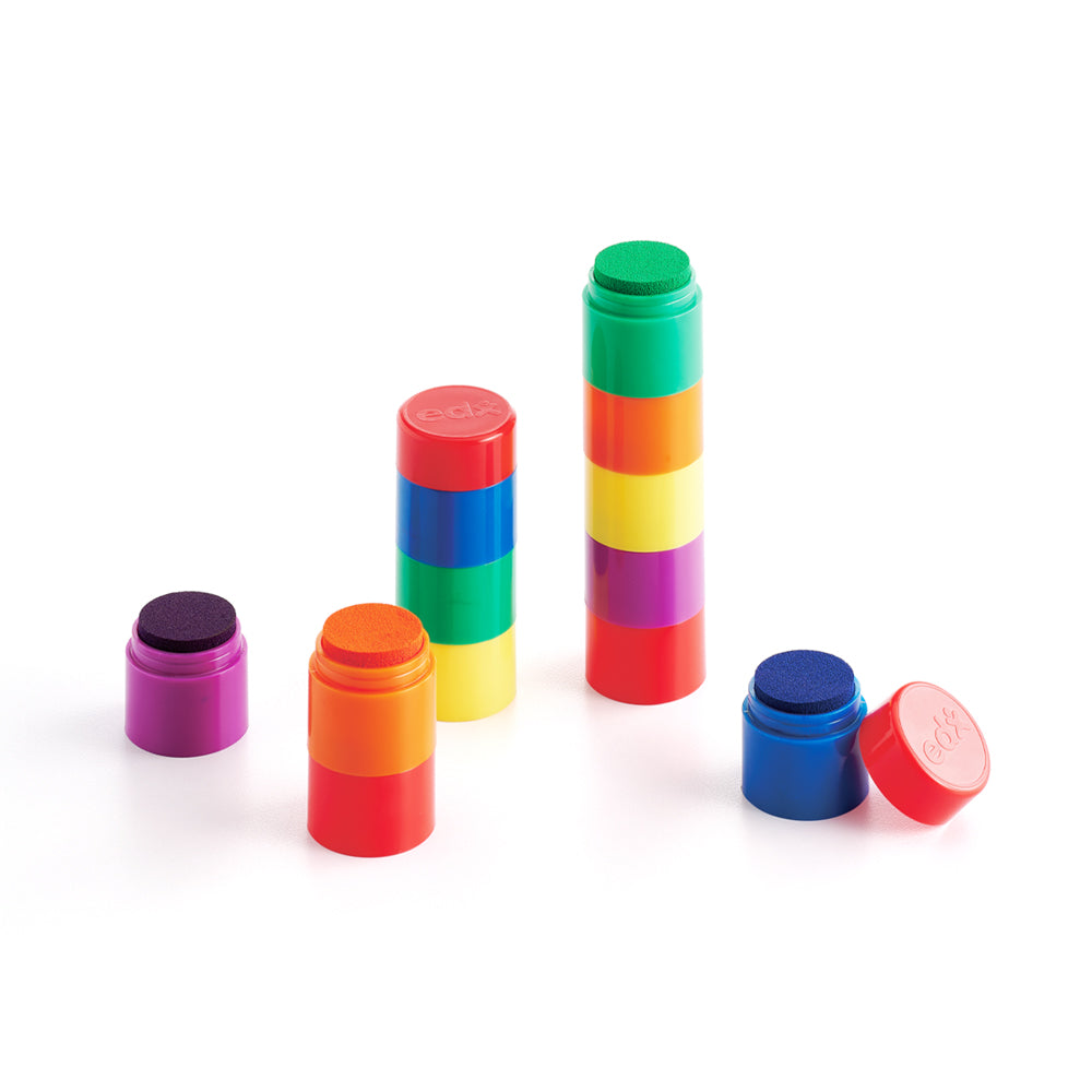 忙著玩-彩虹疊疊印泥 (76410)